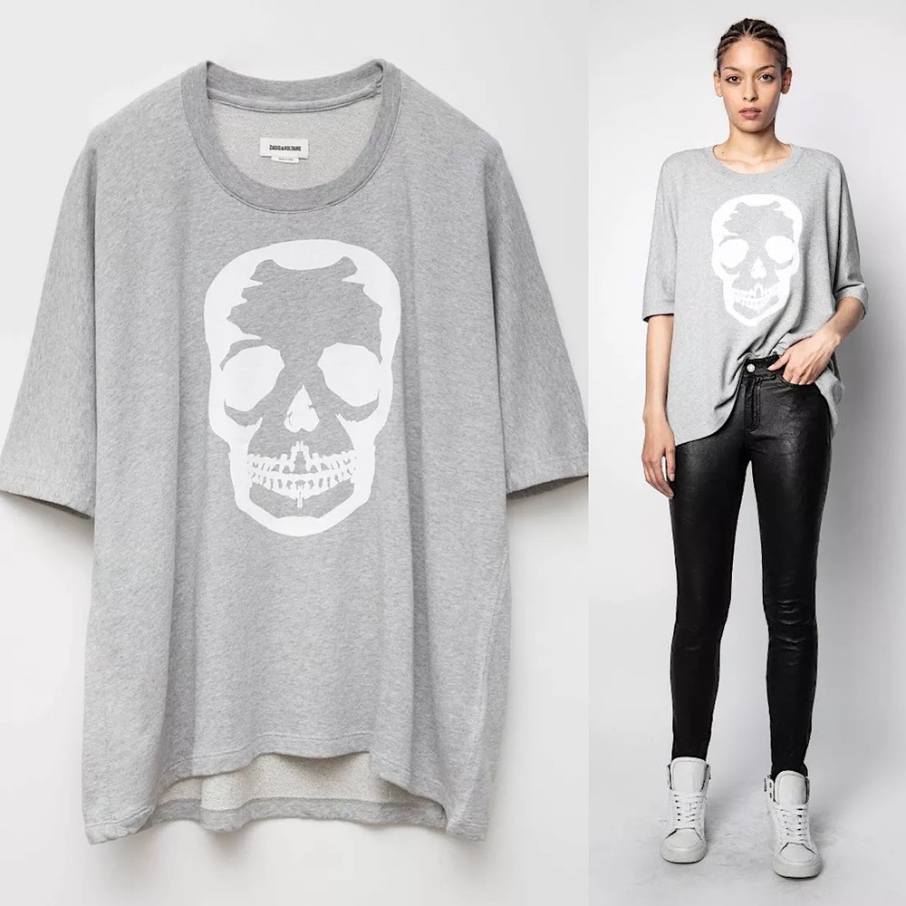 Zadig & Voltaire Portland skull sweatshirt